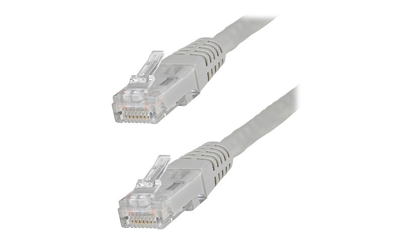 StarTech.com 20ft CAT6 Ethernet Cable - Gray Molded Gigabit - 100W PoE UTP 650MHz - Category 6 Patch Cord UL Certified