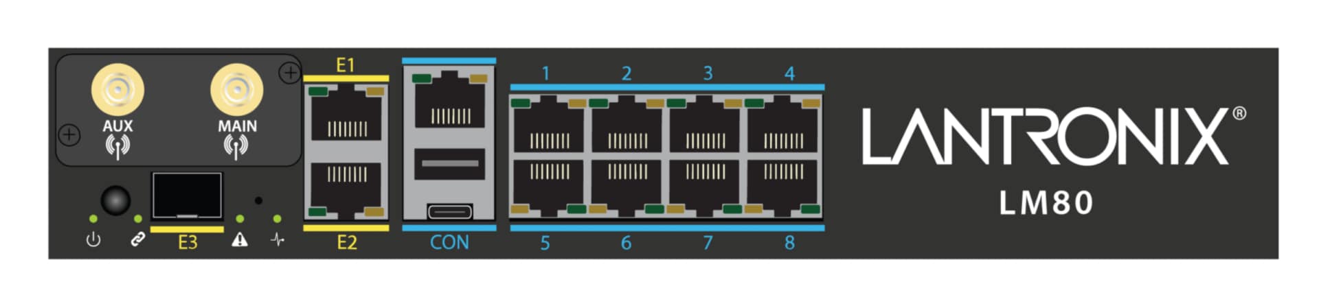 Lantronix LM80 8-Port Local Manager Appliance