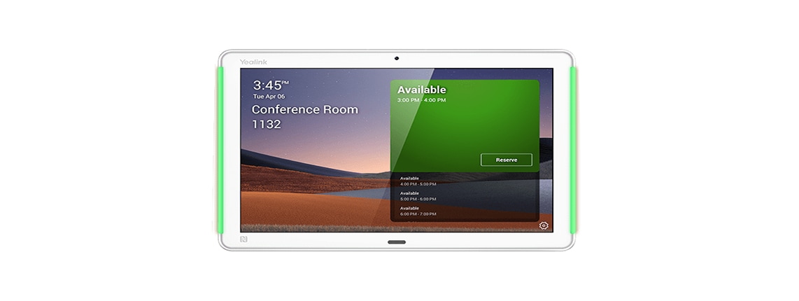 Yealink RoomPanel Plus 10.1" Scheduling Panel