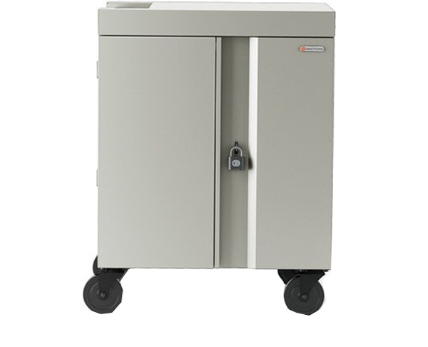 Bretford 32x USB-C CUBE Cart - Concrete