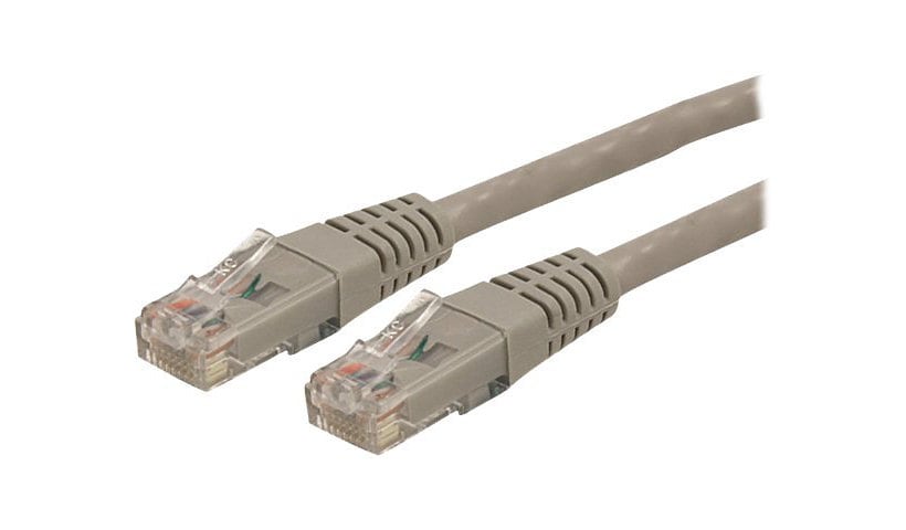 StarTech.com 20ft CAT6 Ethernet Cable - Gray Molded Gigabit - 100W PoE UTP 650MHz - Category 6 Patch Cord UL Certified