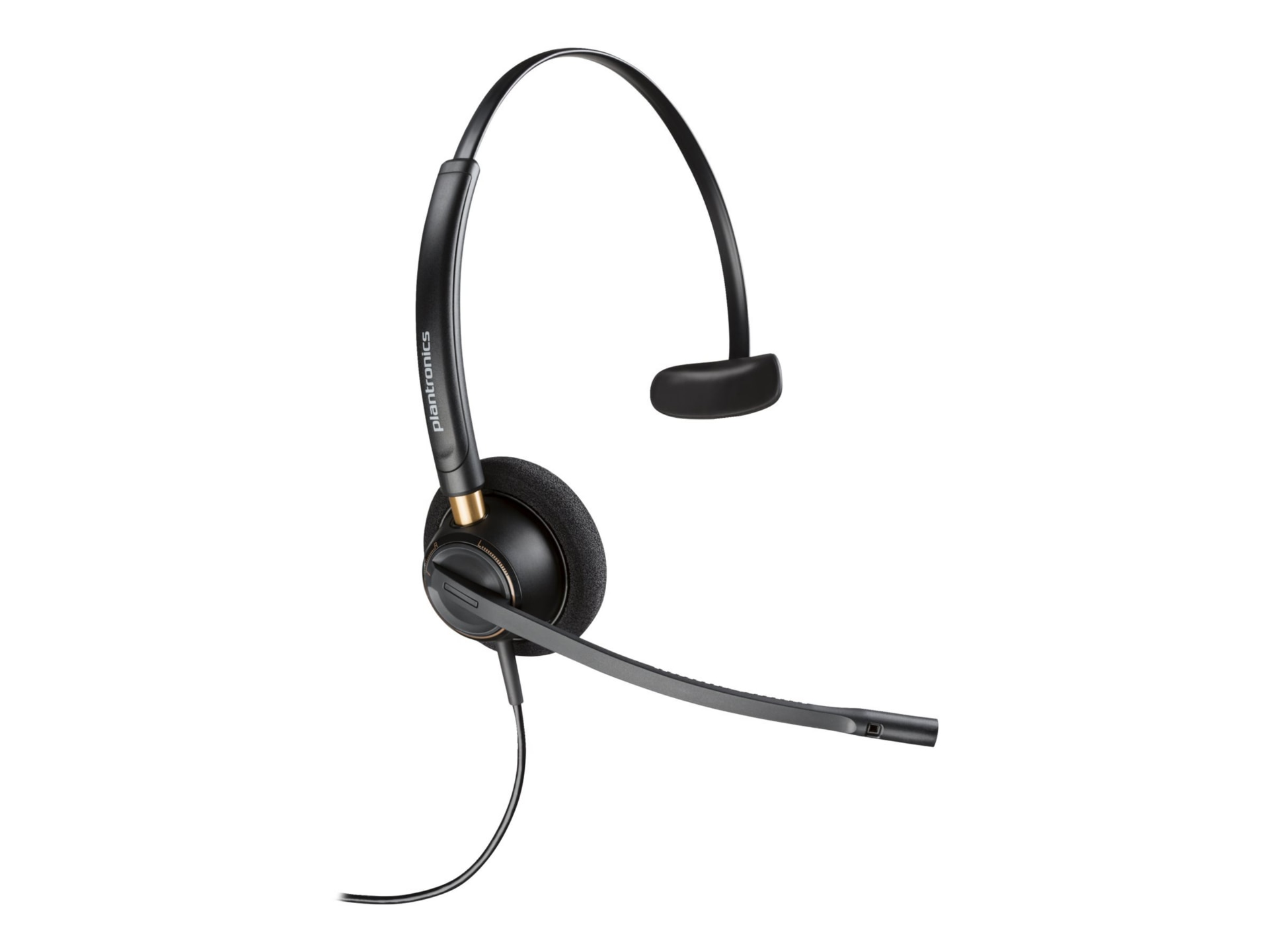 Poly EncorePro 510 with Quick Disconnect Monoaural Headset TAA