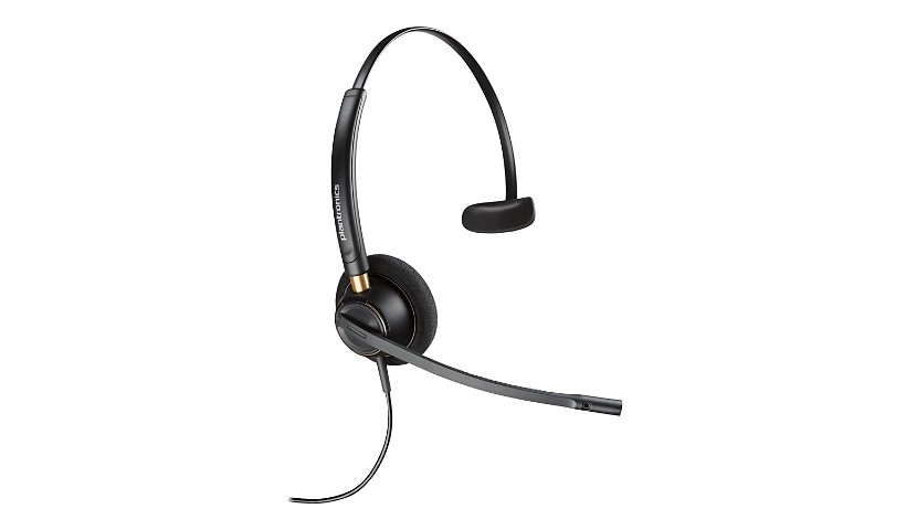 Poly EncorePro 510 with Quick Disconnect Monoaural Headset TAA