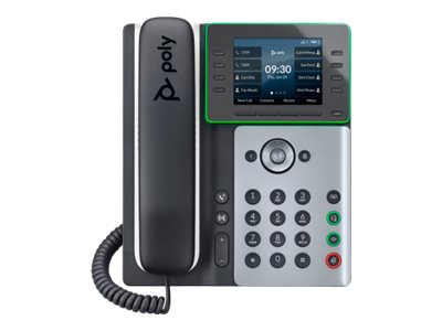 Poly Edge E320 IP Phone - Corded - Corded/Cordless - Bluetooth, NFC - 3 Mul
