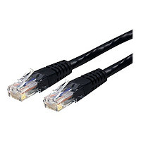 StarTech.com CAT6 Ethernet Cable 15' Black 650MHz Molded Patch Cord PoE++