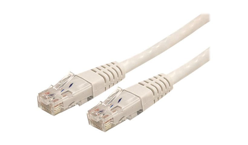 StarTech.com 10ft CAT6 Ethernet Cable - White Molded Gigabit - 100W PoE UTP 650MHz - Category 6 Patch Cord UL Certified