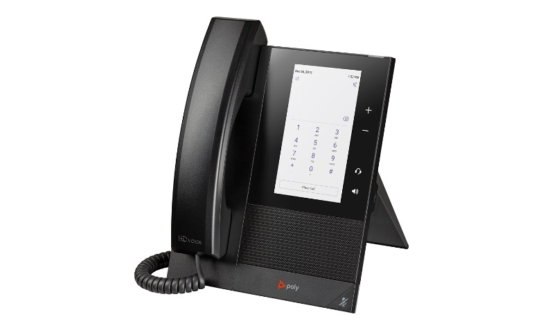Poly CCX 400 IP Phone - Corded - Corded - Desktop, Wall Mountable