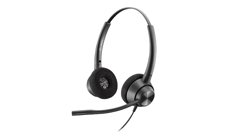pourtoi79ページ Poly EncorePro 320 with Quick Disconnect Binaural Headset TAA