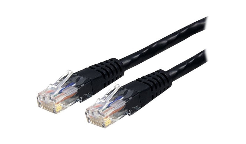StarTech.com 100ft CAT6 Ethernet Cable - Black Molded Gigabit - 100W PoE UTP 650MHz - Category 6 Patch Cord UL Certified