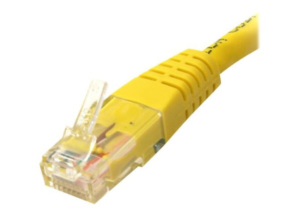 StarTech.com 7 ft Yellow Cat6 / Cat 6 Crossover Patch Cable 7ft