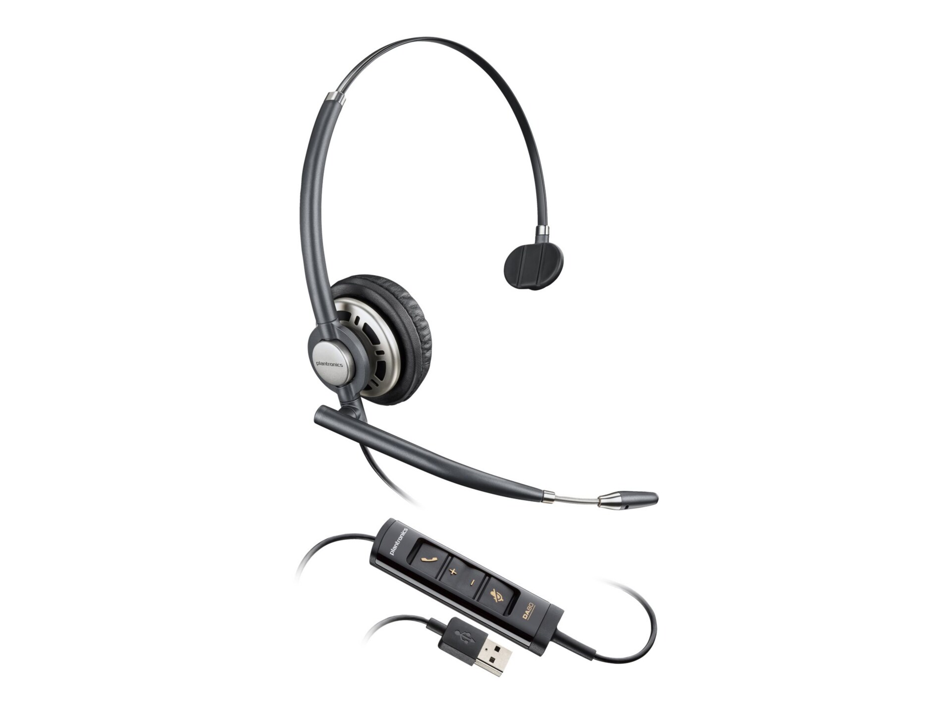 Poly EncorePro 715 USB-A Monoaural Headset TAA