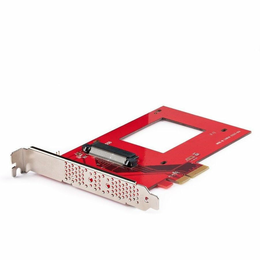 StarTech.com U.3 to PCIe Adapter Card, PCIe 4.0 x4 Adapter For 2.5" U.3 NVM