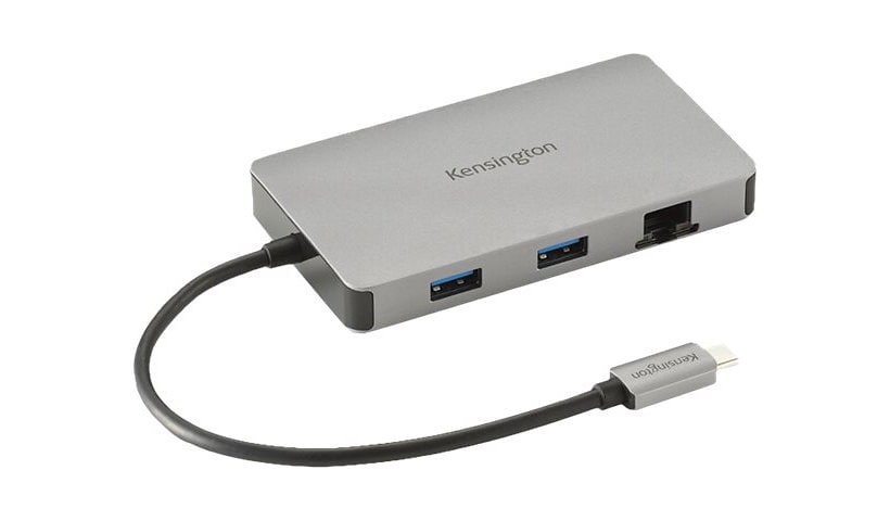 Kensington UH1450P - docking station - USB-C / USB4 / Thunderbolt 3 / Thunderbolt 4 - 2 x DP++ - GigE