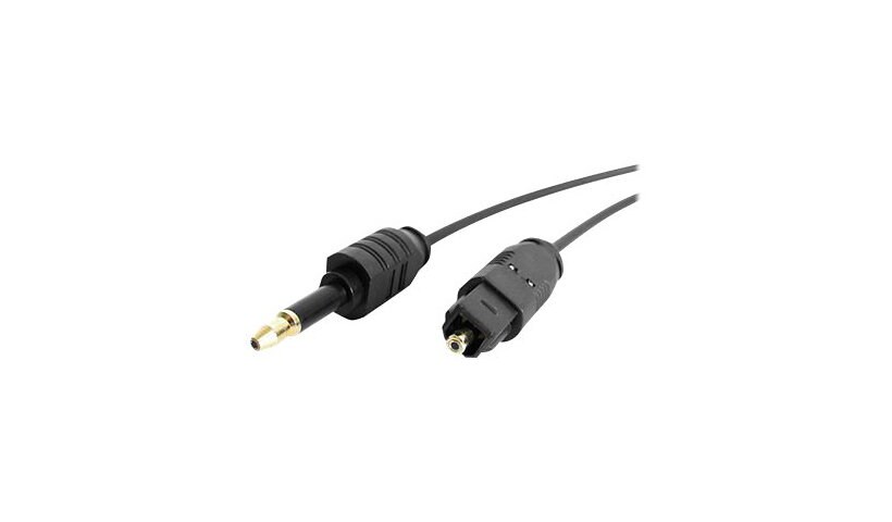StarTech.com 6 ft. (1.8 m) Toslink to Mini Toslink Cable - Toslink to Mini