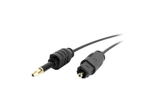 StarTech.com Toslink to Mini Digital Optical SPDIF Audio Cable - digital audio cable (optical) - SPDIF - 91 cm