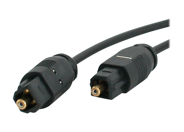 StarTech.com 3 ft Toslink SPDIF Optical Digital Audio Cable - digital audio cable (optical) - SPDIF - 91 cm