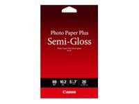 Canon Photo Paper Plus Semi-gloss SG-201 - photo paper - semi-glossy - 20 sheet(s) -