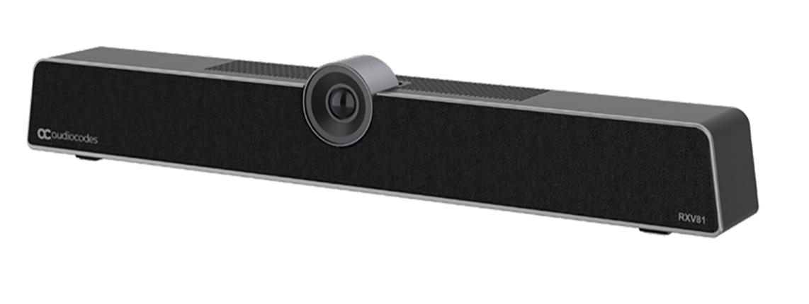 AudioCodes Room Experience (RX) Suite RXV81 - with AudioCodes RX-PAD Meeting Room Controller