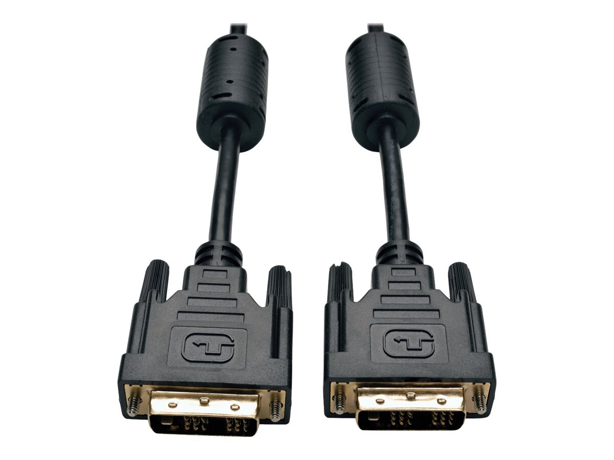 Tripp Lite 10' DVI Single Link Digital TMDS Monitor Cable DVI-D M/M 10ft