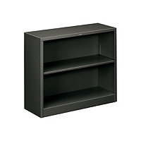 HON Brigade HS30ABC - bookcase - 2 shelves - charcoal