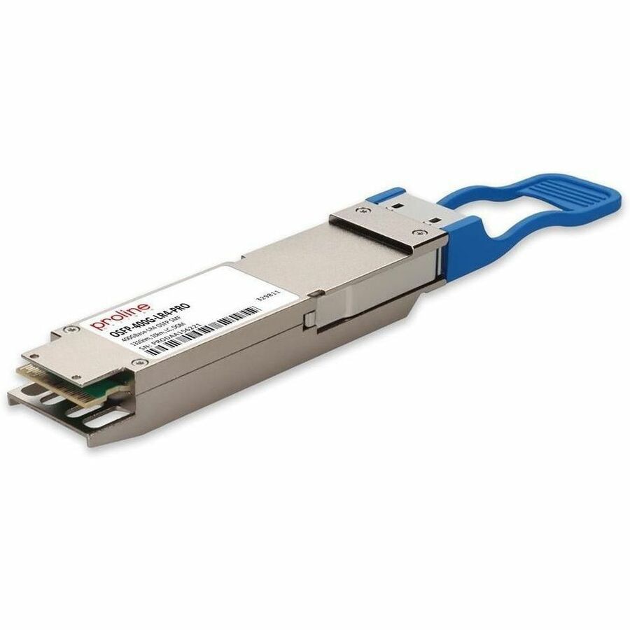 Proline Arista Networks® OSFP-400G-LR4 Compatible TAA 400GBase-LR4 OSFP Transceiver (SMF, 1310nm, 10km, LC, DOM, CMIS