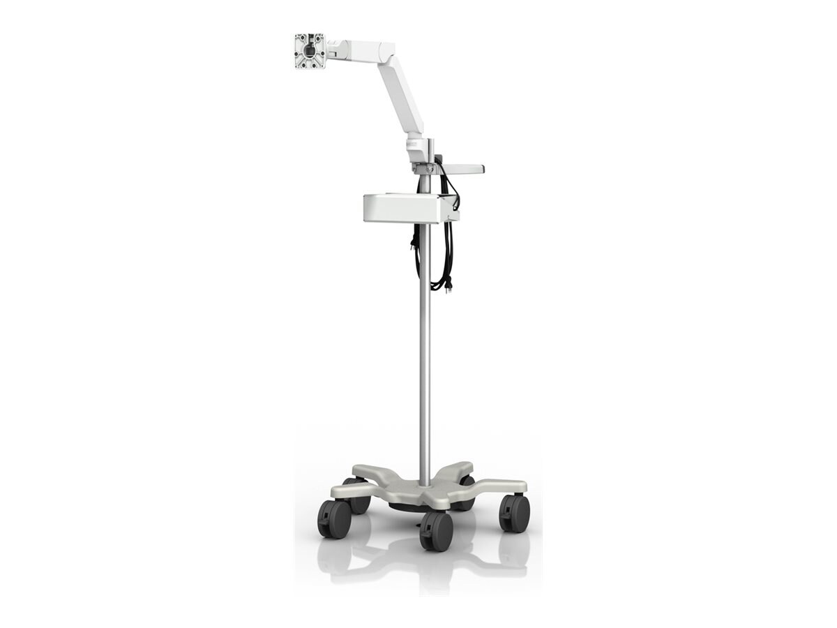 GCX cart - height adjustable - for tablet - speaker mount - with VHM-T arm