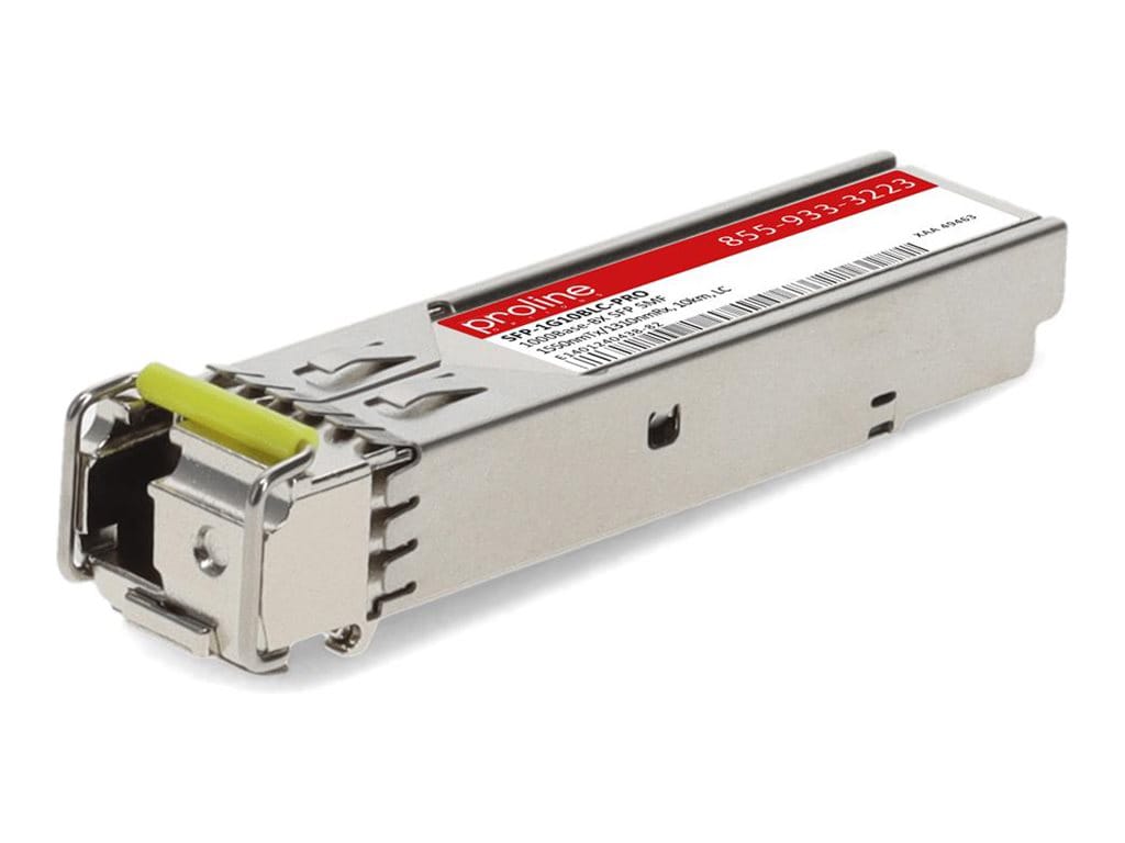 Proline Moxa SFP-1G10BLC Comp  1000Base-BX SFP Transceiver (SMF, 1550nmTx/1310nmRx, 10km, LC)