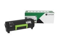 Lexmark - black - original - toner cartridge - LCCP, LRP