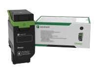 Lexmark - black - original - toner cartridge - LCCP, LRP