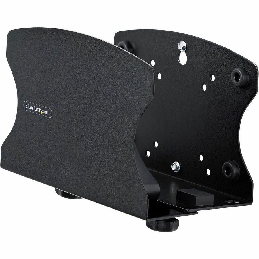 StarTech.com PC Wall Mount Bracket For Desktop Computers Up To 40lbs, Toolless Width Adjustment, Case Shelf/Holder, TAA