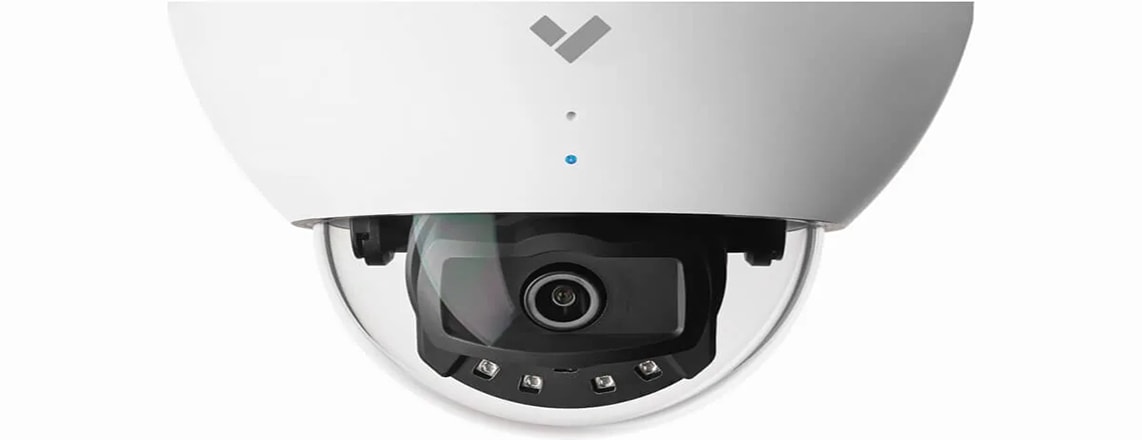 Verkada CD32 - network surveillance camera - dome - with 60 days onboard st