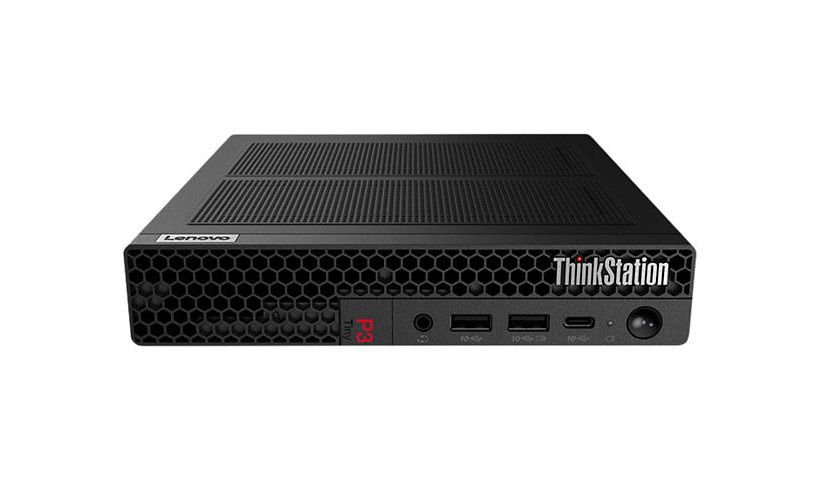 Lenovo ThinkStation P3 - minuscule - Core i7 13700T 1.4 GHz - vPro Enterprise - 16 Go - SSD 512 Go - Français