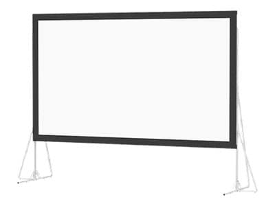 Da-Lite Fast-Fold Deluxe projection screen with heavy duty legs - 340" (340