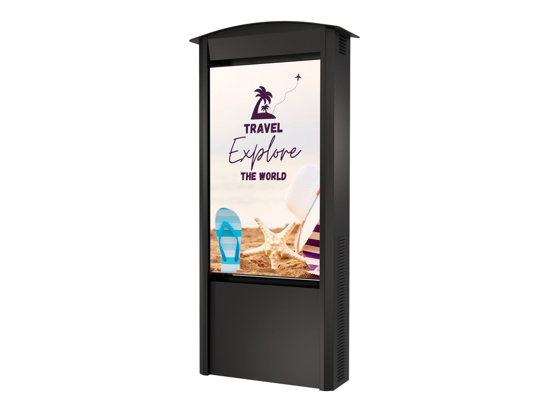 Peerless-AV Smart City Kiosk KOP55XHB2 stand - dual side - for 2 LCD displa