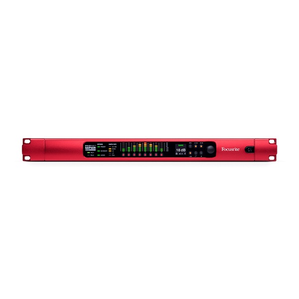 Focusrite Pro RedNet MP8R 8-channel audio digital to analog converter / microphone preamplifier