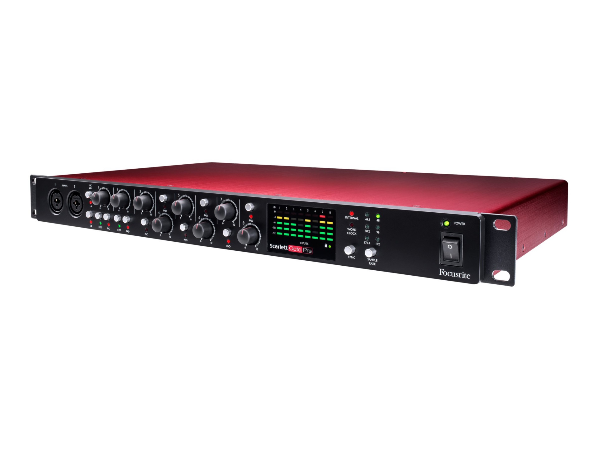 Focusrite Scarlett OctoPre - microphone preamplifier