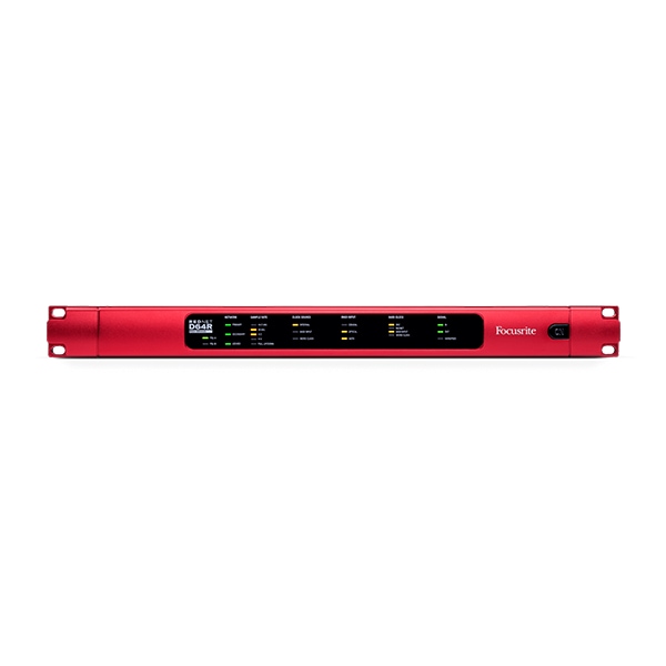 Focusrite Novation RedNet Multichannel Audio Digital Interface with Single Mode Upgrade