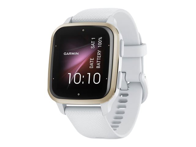 Garmin Venu Sq 2 smart watch with band - white - 010-02701-01