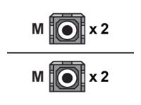Proline 8m ASC to ASC Yellow OS2 Duplex OFNR (Riser-Rated) SMF Fiber Patch Cable