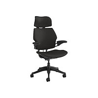 Humanscale Freedom Headrest - chair - Ginkgo - charcoal