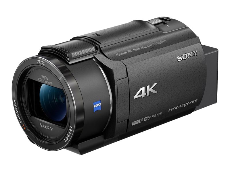 Sony Handycam FDR-AX43A - camcorder - Carl Zeiss - storage: flash card