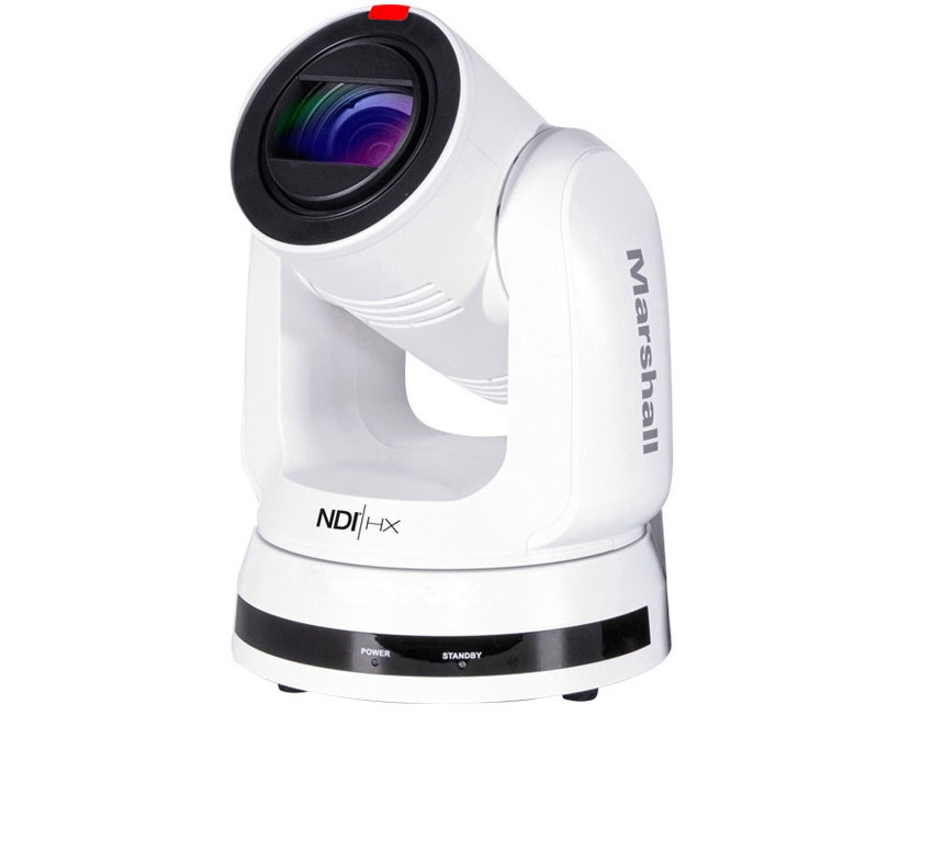 Marshall 9.2MP 30x Optical Zoom PTZ Camera - White