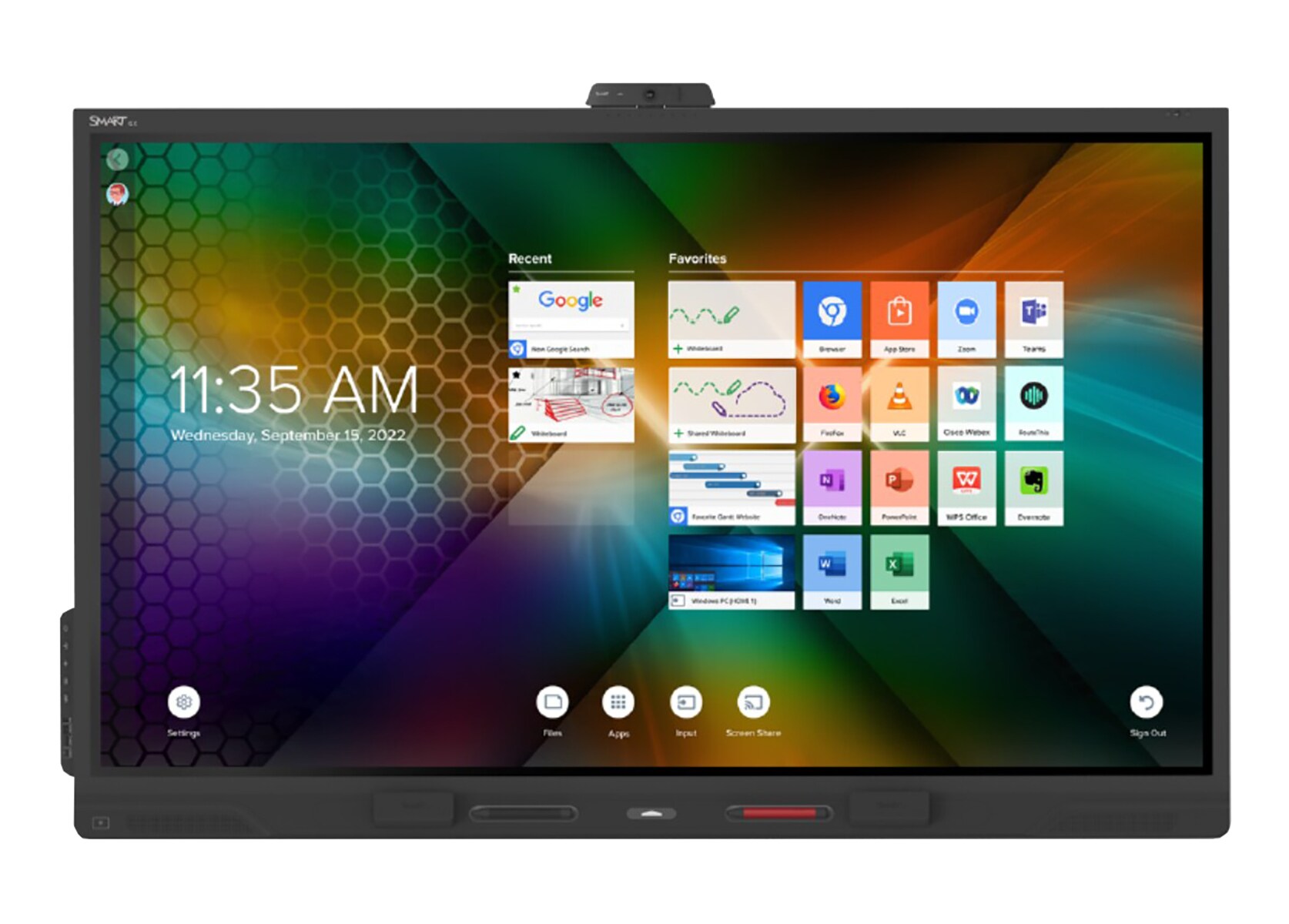 SMART QX Pro Series 75" Interactive Display with iQ