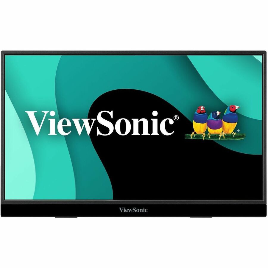 ViewSonic VX1655 15.6 Inch 1080p FHD Portable LED IPS Monitor with 2 Way Powered 60W USB C, Mini HDMI, Dual Speakers,