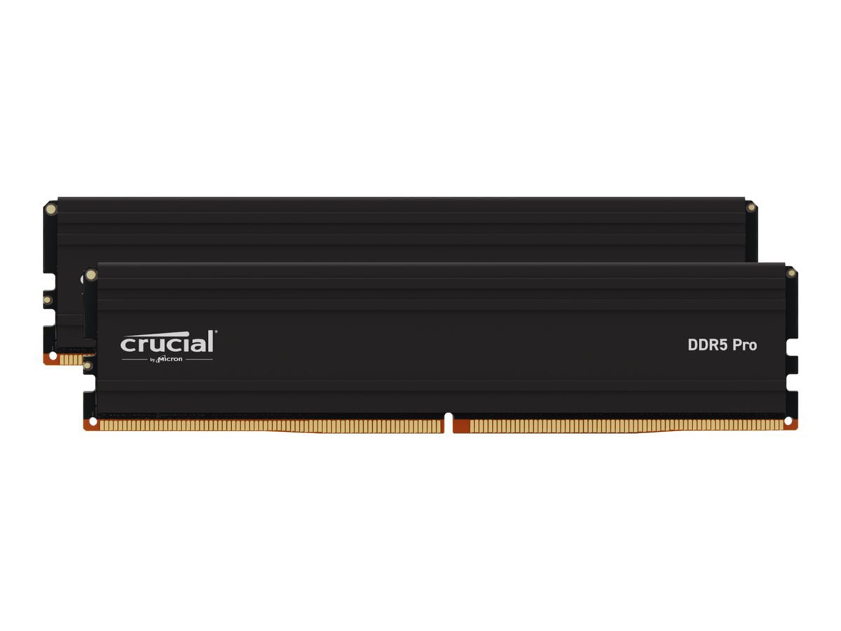 Crucial - DDR5 - kit - 96 GB: 2 x 48 GB - DIMM 288-pin - 5600 MHz / PC5-44800 - unbuffered