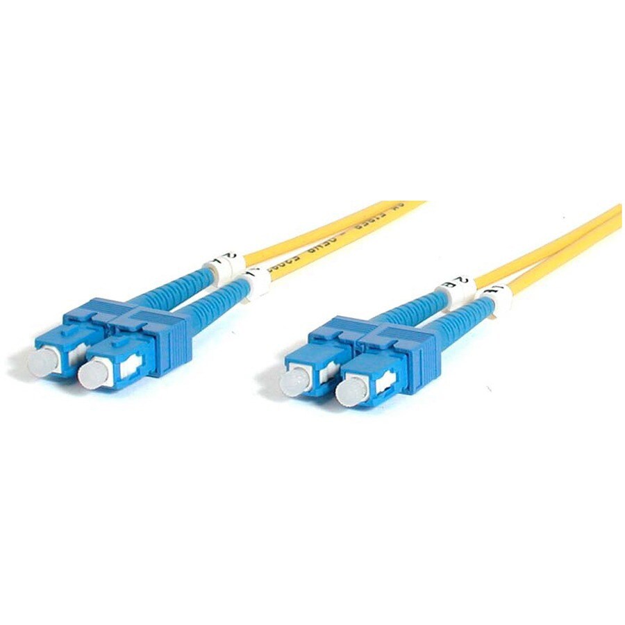 StarTech.com 2m Fiber Optic Cable - Single-Mode Duplex 9/125 LSZH - SC/SC