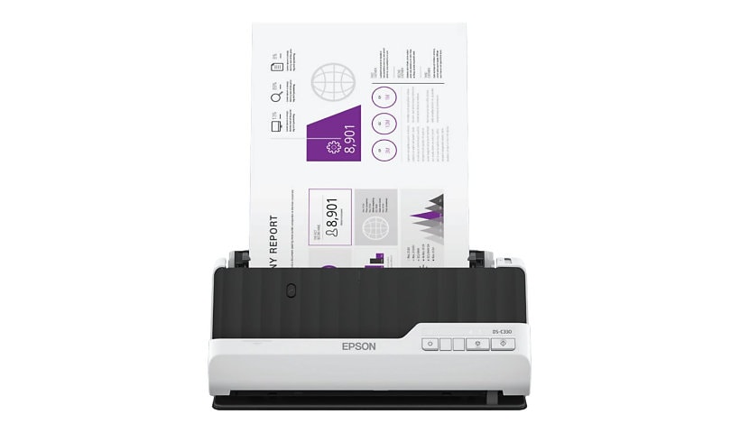 Epson DS-C330 - sheetfed scanner - desktop - USB 2.0