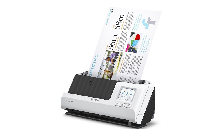 Epson DS-C480W Wireless Compact Desktop Document Scanner 
