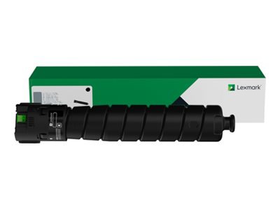 Lexmark - black - original - toner cartridge - LCCP, LRP