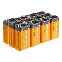 AmazonBasics battery - 5-Year Shelf Life - 8 x 6LR61 - alkaline